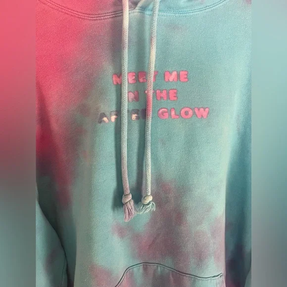 Taylor Swift Meet Me In The After Glow Tie Dye Hoodie Large - Picture 3 of 9
